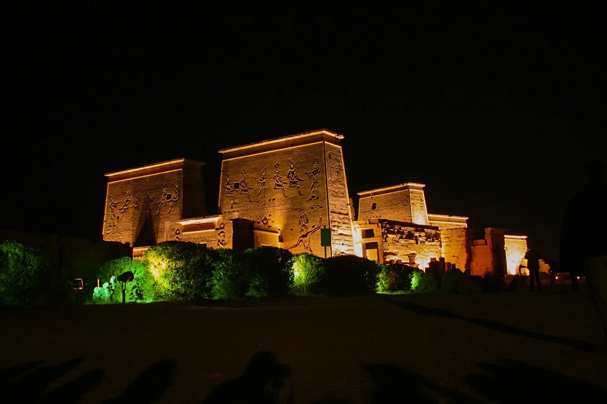 Sound and Light Show at Philae Temple